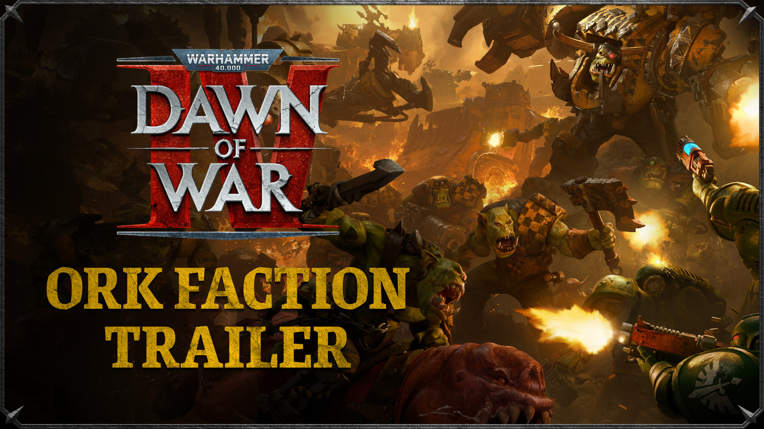 Erster Fraktions-Trailer zeigt Orks in Warhammer 40,000: Dawn of War IV